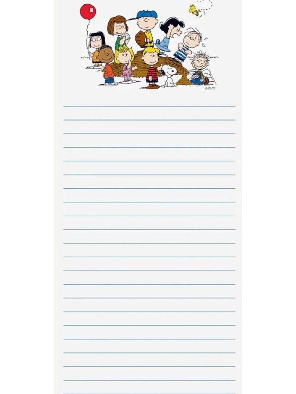 Graphique Peanuts & Gang Magnetic Note Pad